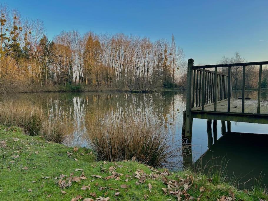 Maison Paisible Avec Lac Prive Secondigny Екстериор снимка